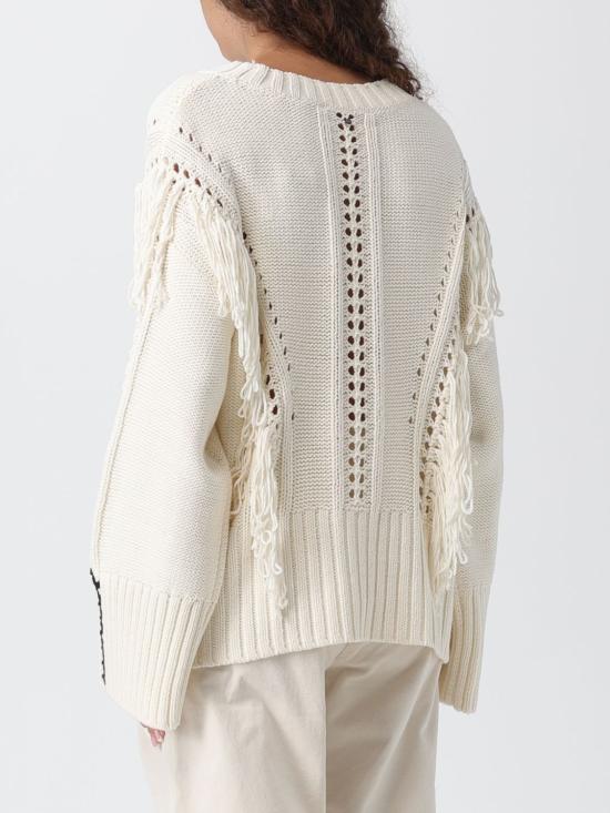 25FW 보스 스웨터 50543949 118 White - BOSS