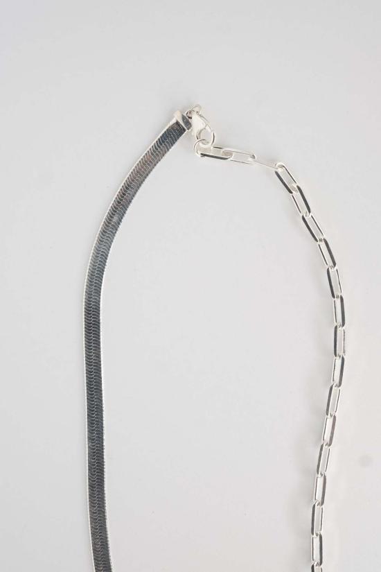  노미아 목걸이/팬던트 크리스탈 쉘 목걸이 메탈릭 - NOMIA