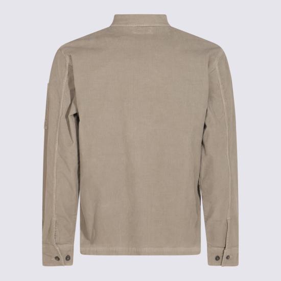 25FW 씨피 컴퍼니 코듀로이 렌즈 버튼 오버셔츠 19CMOS072A006410O356 FALLEN ROCK DOM - C.P. COMPANY