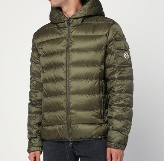 25FW 몽클레어 나잔 후드 쇼트 다운 자켓 1A00009597YF825 KHAKI DOM