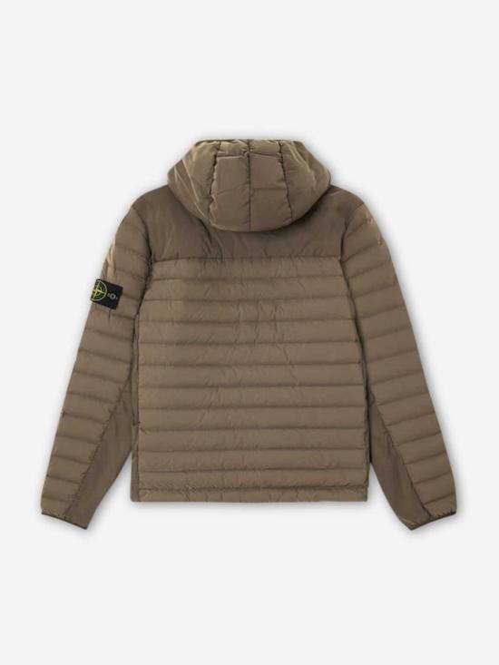 25FW 스톤 아일랜드 심리스 터널 후디 나일론 다운 재킷 K2S154100020S0183V0054 MILITARY GREEN DOM - STONE ISLAND