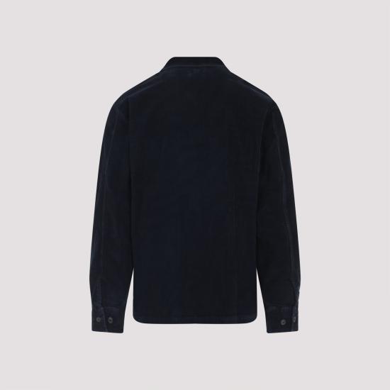 25FW 씨피 컴퍼니 코듀로이 렌즈 버튼 오버셔츠 19CMOS072A006410O888 TOTAL ECLIPSE DOM - C.P. COMPANY