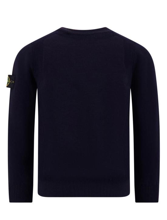 25FW 스톤 아일랜드 5100001 스트레치 RWS 울 크루넥 점퍼 K2S155100001S00A1V0020 NAVY DOM - STONE ISLAND
