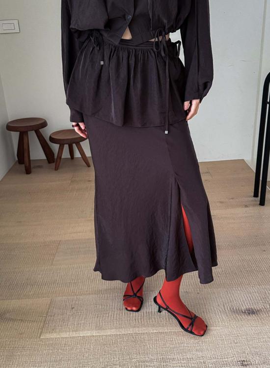  더 엔케이씨 스토어 롱 스커트 Nkc 스토어 스테파니 2피스 스커트 세트 - The NKC Store