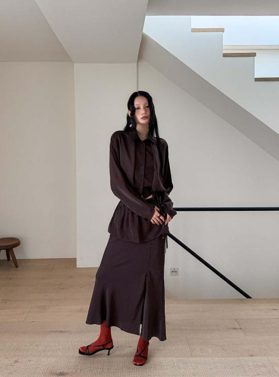  더 엔케이씨 스토어 롱 스커트 Nkc 스토어 스테파니 2피스 스커트 세트 - The NKC Store