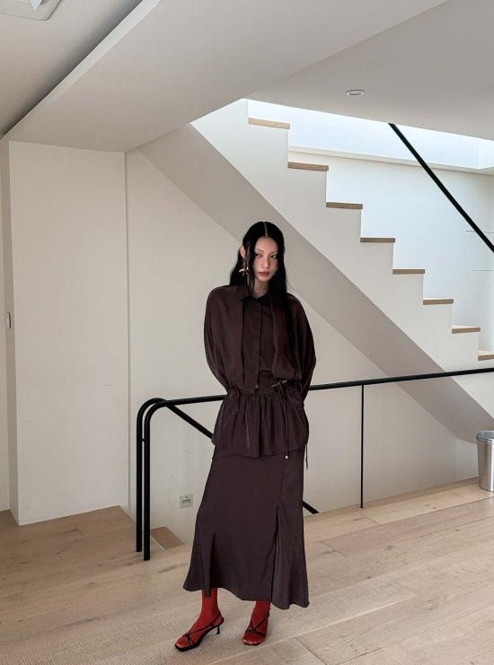  더 엔케이씨 스토어 롱 스커트 Nkc 스토어 스테파니 2피스 스커트 세트 - The NKC Store