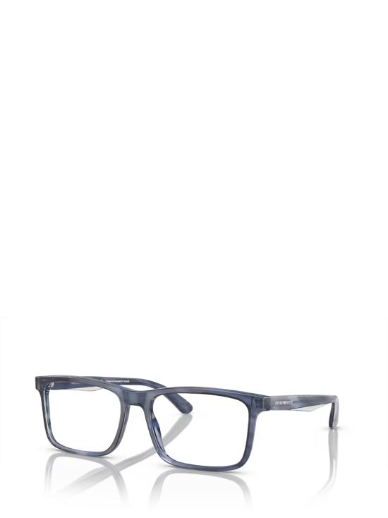 26FW 엠포리오 아르마니 안경 EA3227 6054 SHINY BLUE TOP SMOKE - EMPORIO ARMANI