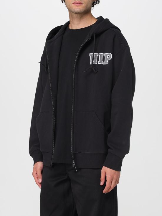 25FW 칼하트 WIP 후드 티셔츠 I0356198906 BLACK DOM - CARHARTT WIP