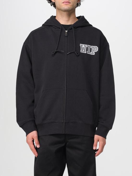 25FW 칼하트 WIP 후드 티셔츠 I0356198906 BLACK DOM