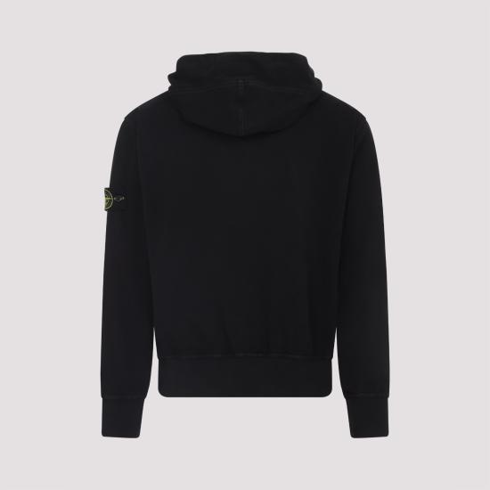 25FW 스톤 아일랜드 후드 티셔츠 K2S156100017S0184V0129 BLACK DOM - STONE ISLAND