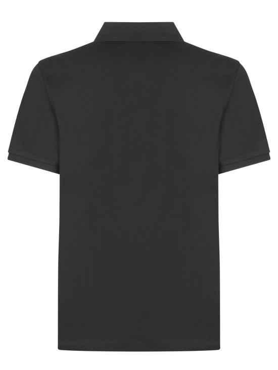 25FW 몽클레어 코튼 피케 폴로 셔츠 포켓 8A0001789A16999 BLACK DOM - MONCLER