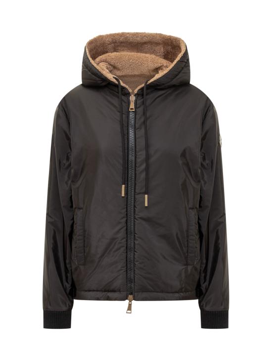 25FW 몽클레어 테디 플리스 후드 집업 자켓 K20938G0001689AOF P29 NERO - MONCLER