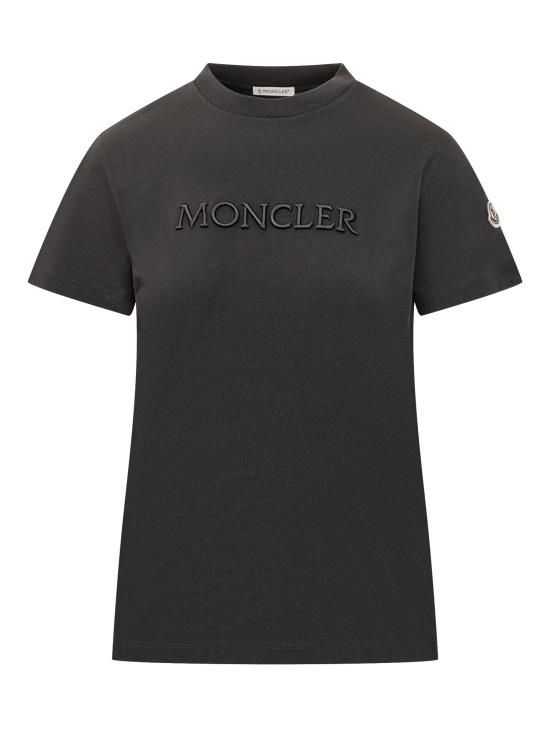 25FW 몽클레어 반팔 티셔츠 K20938C0001289AUO 999 NERO