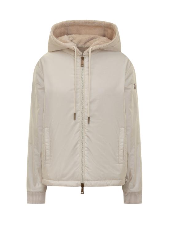 25FW 몽클레어 테디 플리스 후드 집업 자켓 K20938G0001689AOF 036 BEIGE - MONCLER