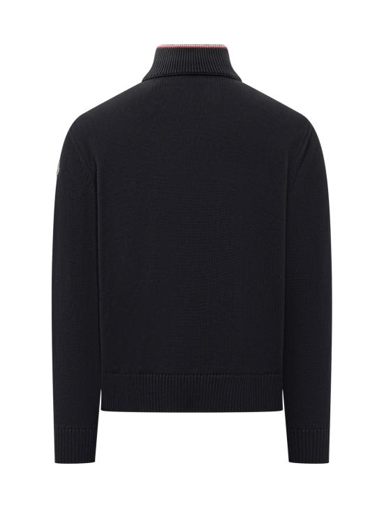 25FW 몽클레어 패딩 집업 코튼 가디건 K20919B00003M1367 776 BLU - MONCLER