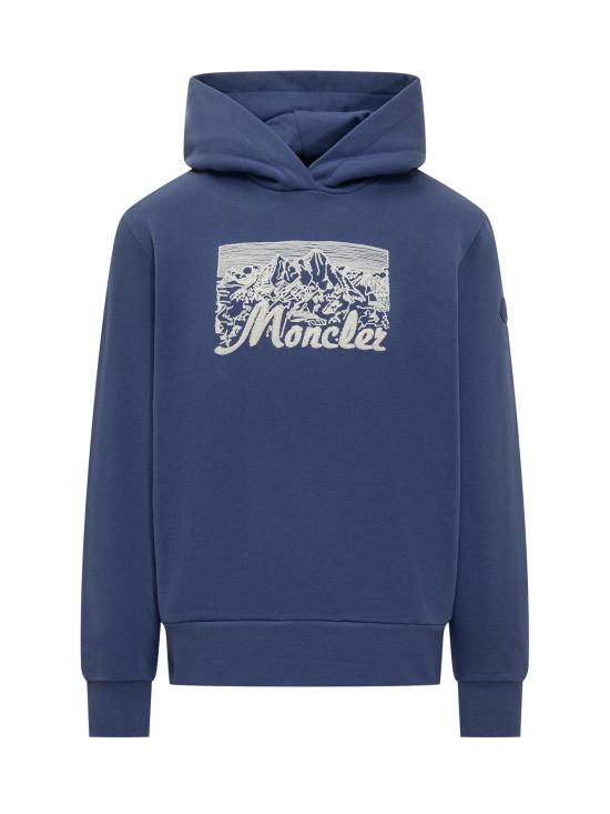 25FW 몽클레어 긴팔 티셔츠 K20918G00017899V4 75B BLU