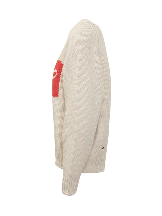 25FW 겐조 스웨터 FF65PU7573CT 02 OFF WHITE - KENZO