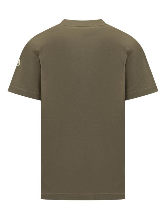 25FW 몽클레어 반팔 티셔츠 K20918C0002489AYY 823 MARRONE - MONCLER