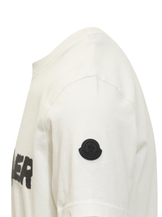 25FW 몽클레어 반팔 티셔츠 K20918C0001089AUG 031 BIANCO - MONCLER