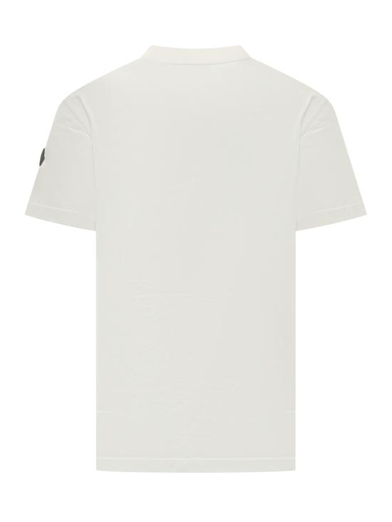 25FW 몽클레어 반팔 티셔츠 K20918C0001089AUG 031 BIANCO - MONCLER