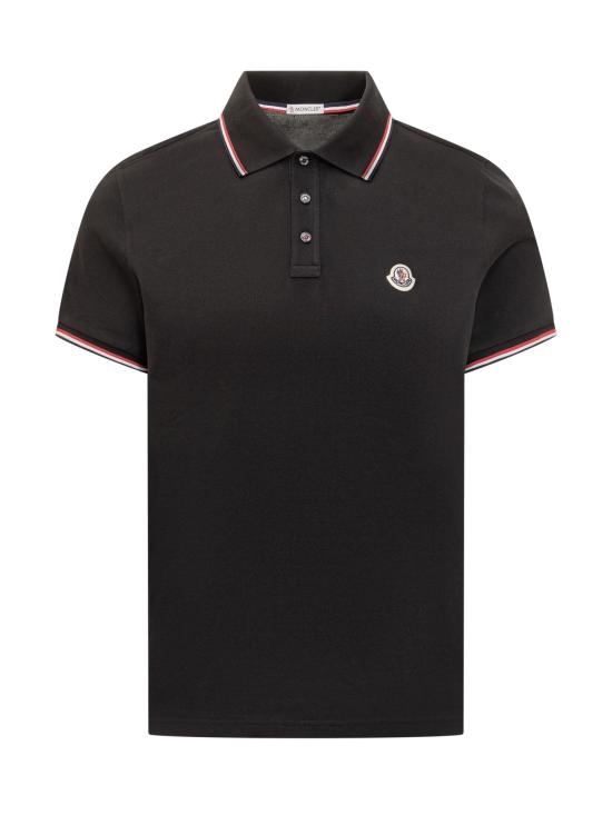 25FW 몽클레어 폴로 티셔츠 K20918A7030084556 999 NERO