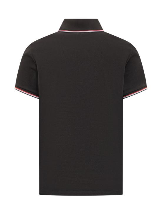 25FW 몽클레어 폴로 티셔츠 K20918A7030084556 999 NERO - MONCLER