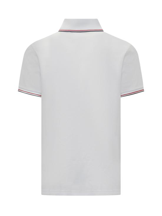 25FW 몽클레어 폴로 티셔츠 K20918A7030084556 001 BIANCO - MONCLER