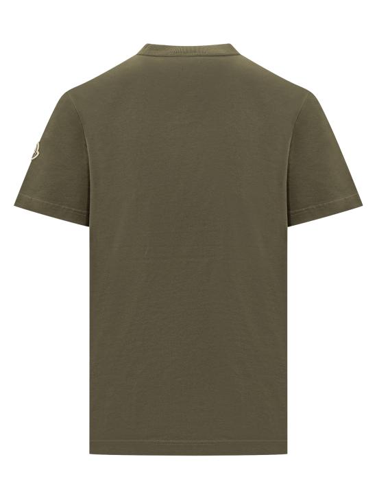 25FW 몽클레어 반팔 티셔츠 K20918C0005789AZ9 889 VERDE - MONCLER