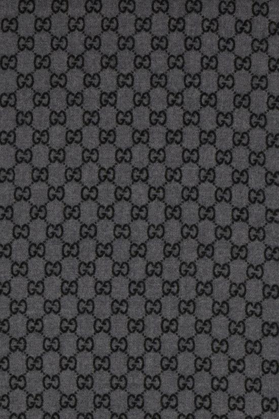 26SS 구찌 GG 자카드 울 스카프 3912464G200 1160 ANTHRACITE BLACK - GUCCI