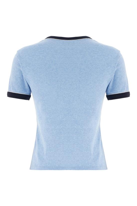 25FW 끌로에 반팔 티셔츠 CH25WJH03198 433 CEYLAN BLUE - CHLOE