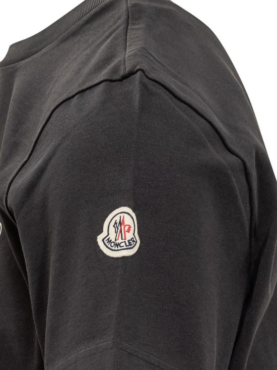 25FW 몽클레어 반팔 티셔츠 K20918C0005589AZ9 778 BLU - MONCLER