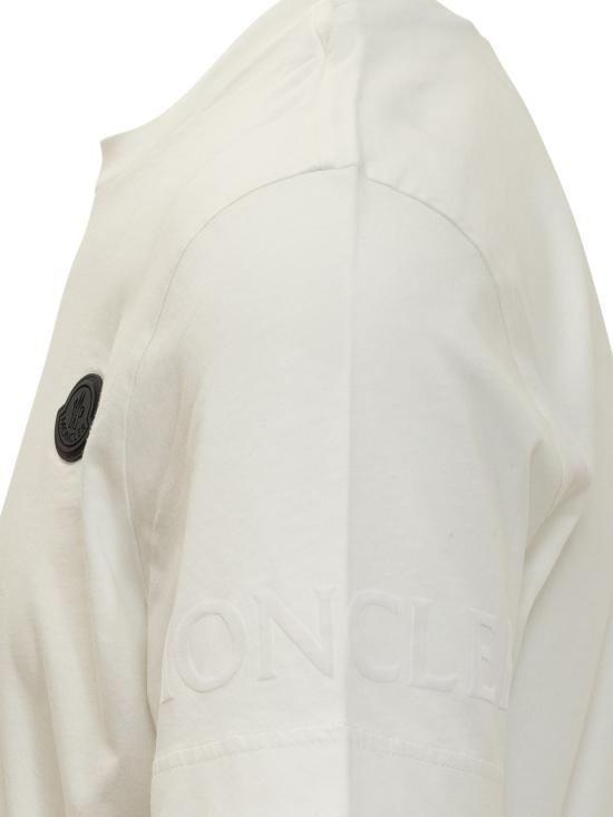 25FW 몽클레어 반팔 티셔츠 K20918C0003989AYW 031 BIANCO - MONCLER