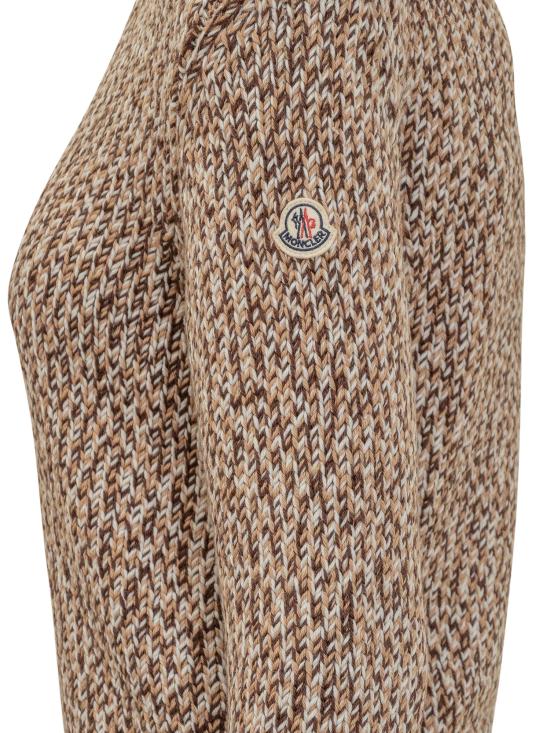 25FW 몽클레어 스웨터 K20939C00015M1282 P22 MARRONE - MONCLER