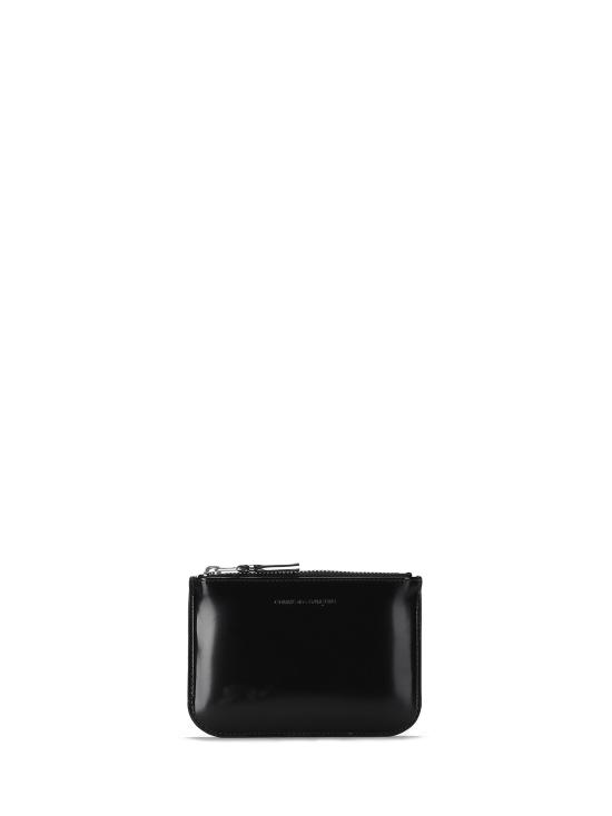 25FW 꼼데가르송 클래식 레더 라인 파우치 SA8100MI SILV SILVER