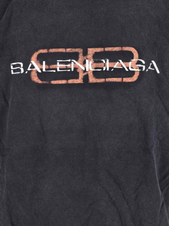 25FW 발렌시아가 반팔 티셔츠 764235 TTVD6 1041 Black - BALENCIAGA