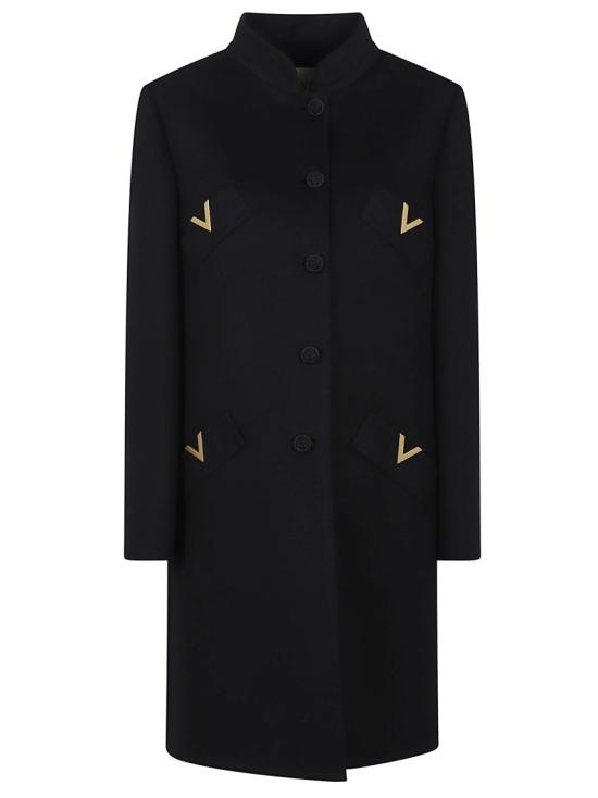 25FW 발렌티노 가라바니 코트 BCA7T0 6JA Black