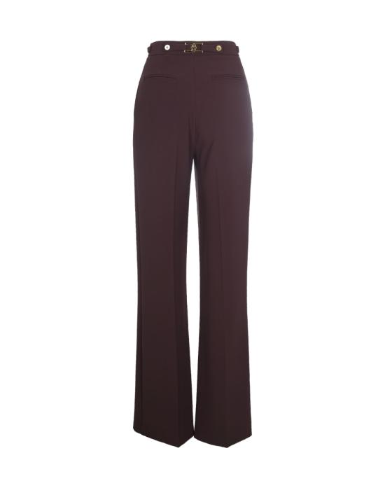 25FW 엘리자베타프랜치 스트레이트 팬츠 7283802 Black - ELISABETTA FRANCHI
