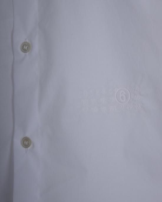 25FW MM6 메종마르지엘라 셔츠 4203552 White - MM6 MAISON MARGIELA