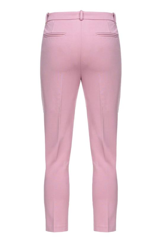  핑코 스트레이트 팬츠 100155A1L4N98 Pink - PINKO