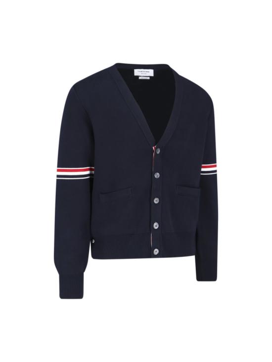 25SS 톰브라운 가디건 MKC310A Y3007415 Blue - THOM BROWNE