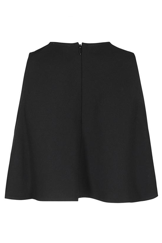  아미 민소매 티셔츠 FTP318 AC0009 094 Black - AMI