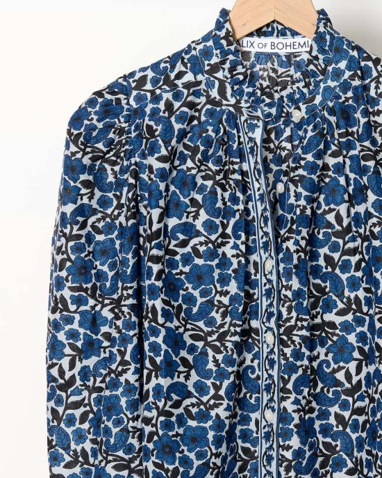  알릭스 오브 보헤미아 블라우스 아르테미스 스카이 호라이즌 셔츠 - ALIX OF BOHEMIA