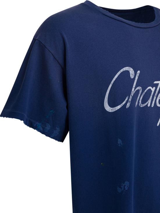 26SS 갤러리 디파트먼트 반팔 티셔츠 CRT 10245NAVY Blue - GALLERY DEPT
