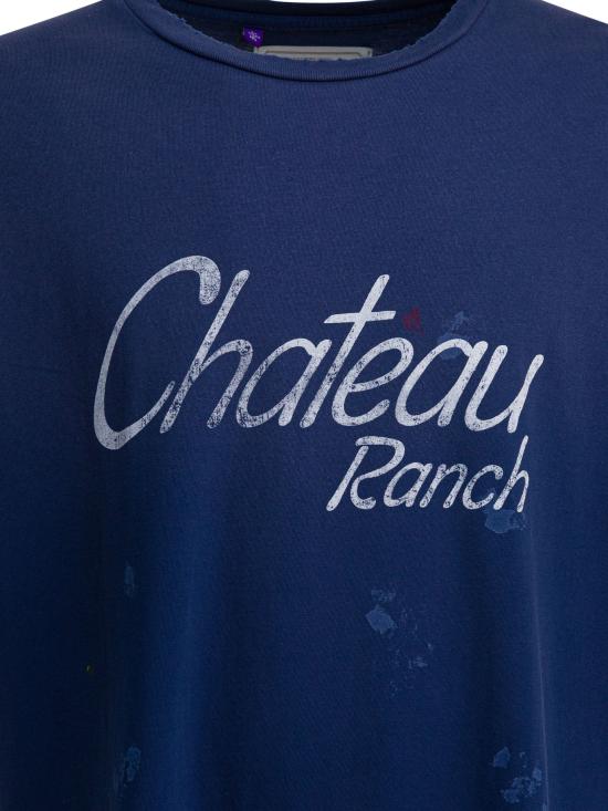 26SS 갤러리 디파트먼트 반팔 티셔츠 CRT 10245NAVY Blue - GALLERY DEPT