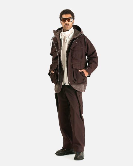  사카이 스트레이트 팬츠 립스톱 - SACAI