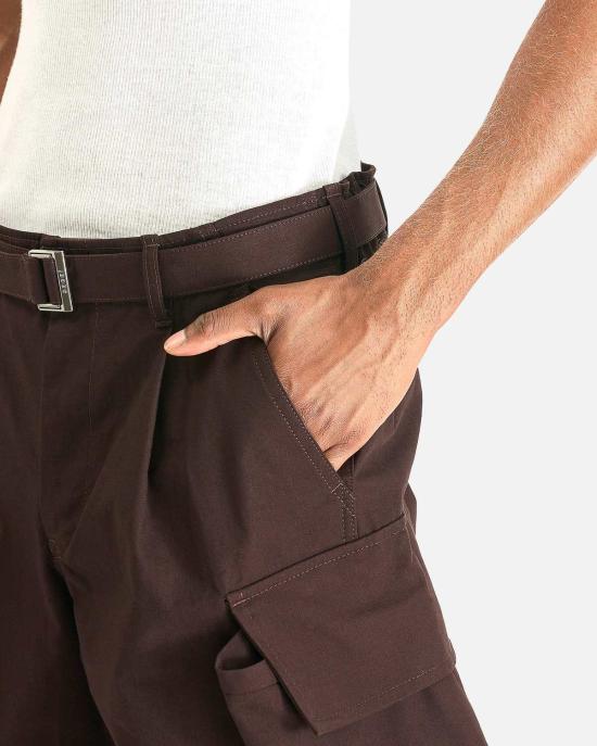  사카이 스트레이트 팬츠 립스톱 - SACAI