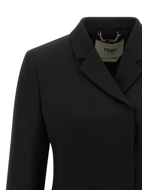 25FW 펜디 수트 자켓 FJ7644AJYFF0GME Black - FENDI