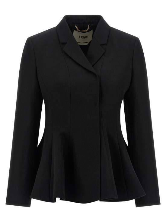 25FW 펜디 수트 자켓 FJ7644AJYFF0GME Black