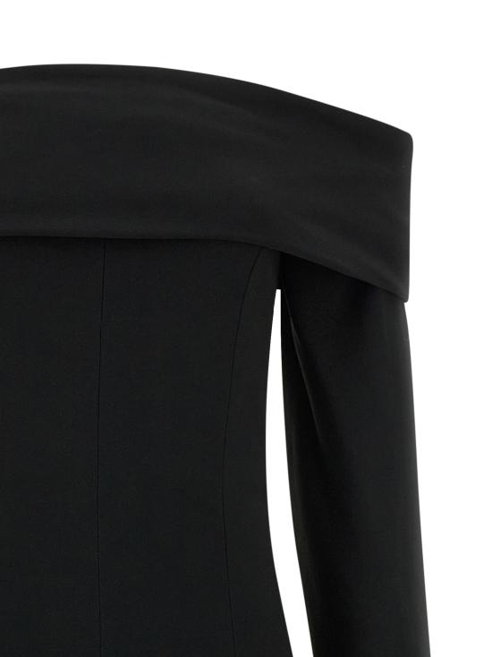 25FW 알베르타 페레티 미디 원피스 A043751340555 Black - ALBERTA FERRETTI