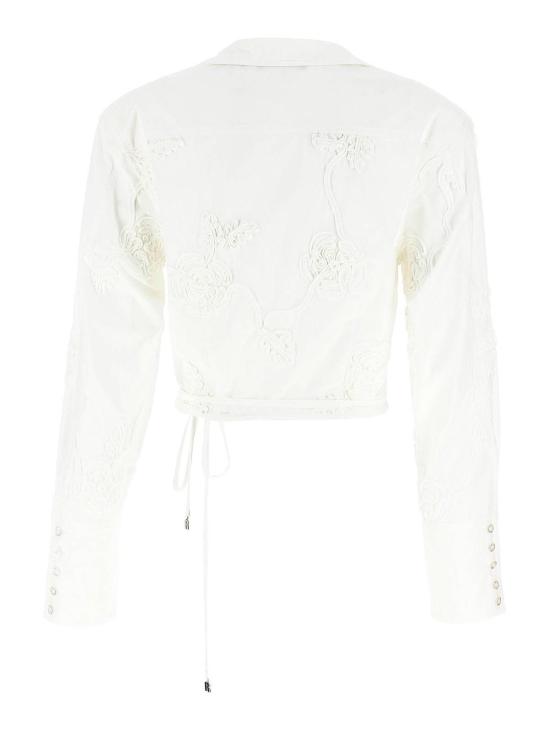 25FW 로테이트 바이 크리스텐슨 블라우스 114546400400 White - ROTATE BY BIRGERCHRISTENSEN